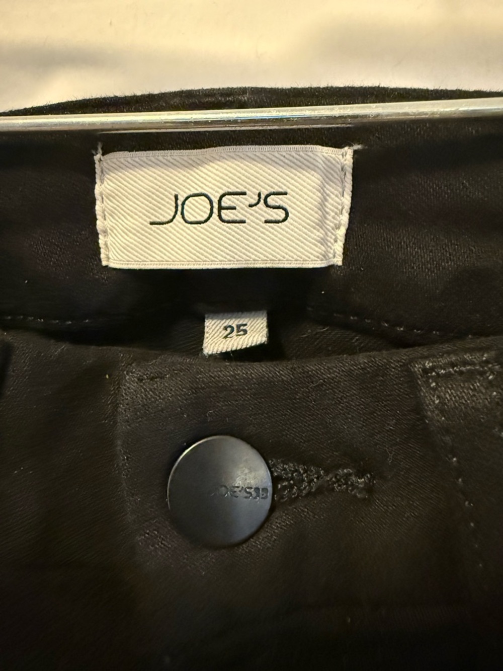 NWOT Joe's Jeans Black Hi Honey Bootcut Jeans, Size 25 - Picture 9 of 13